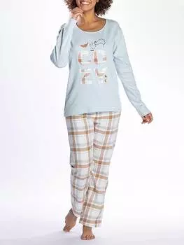 Пижама Melissa Brown, светло-синий