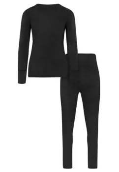 Пижама MERINO UMSTANDSMODE SET UNTERWSCHE UMSTANDSPULLOVER UND UMSTANDSHOSE normani Outdoor Sports, антрацит