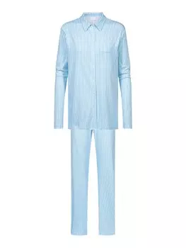 Пижама Mey Pajama Elva, цвет smoke blue/pastel blue