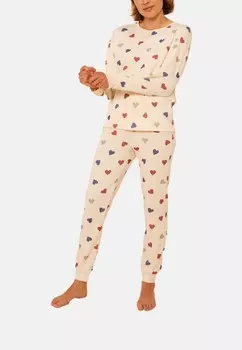 Пижама MOTIF CUR Petit Bateau, кремовый