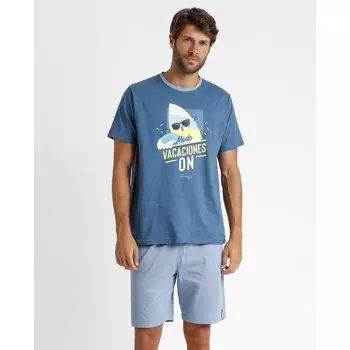 Пижама Mr. Wonderful Vacation, синий