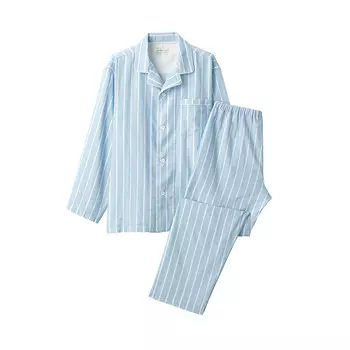 Пижама мужская Muji двухслойная, синий