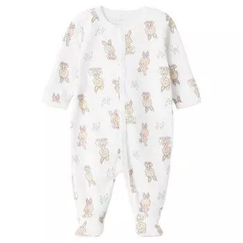 Пижама Name It Rabbit, белый
