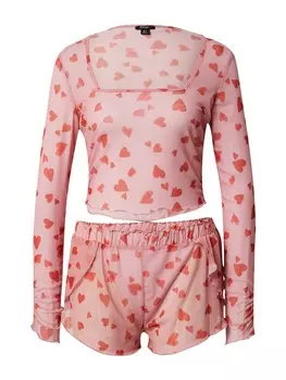 Пижама Nasty Gal Pajama, розовый