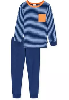 Пижама NATURAL LOVE SET Schiesser, синий