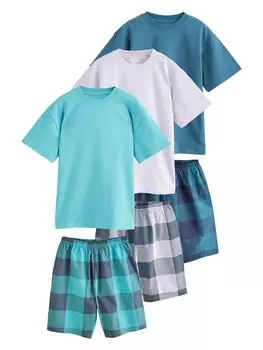 Пижама Next, цвет Blue/Aqua/Dark blue