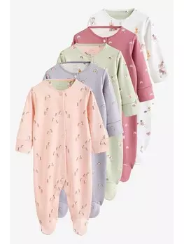 Пижама Next, цвет Green/Pink/White