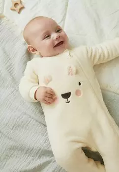 Пижама Next, цвет mottled beige