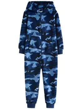 Пижама Next, цвет Navy/Light blue/Dark blue