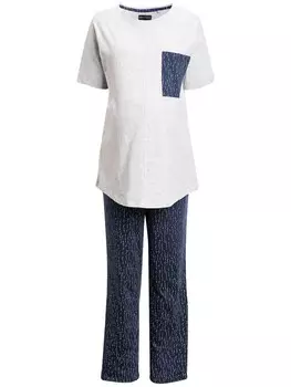 Пижама Next, цвет Navy/White