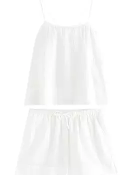 Пижама Next Gingham, белый