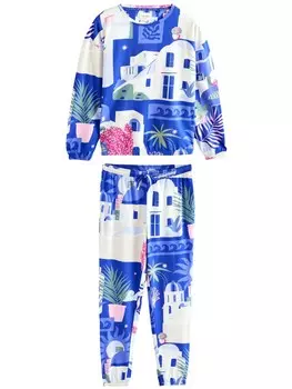 Пижама Next, королевский синий