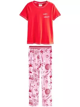 Пижама Next, красный