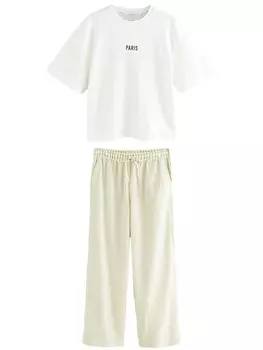 Пижама Next, оливковый