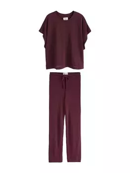 Пижама Next Pajama, бордовый