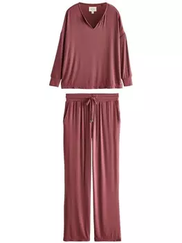 Пижама Next Pajama, цвет dark pink