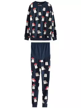 Пижама Next Pajama, темно-синий