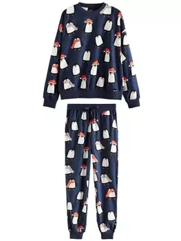 Пижама Next Pajama, темно-синий