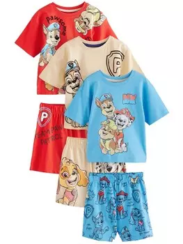 Пижама Next Paw Patrol, цвет Beige/Light blue/Red
