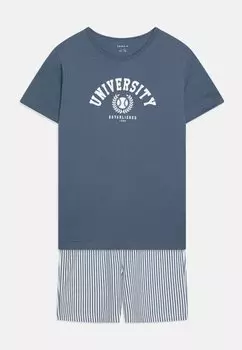 Пижама NKMNIGHTSET CHINA UNIVERSITY Name it, серый