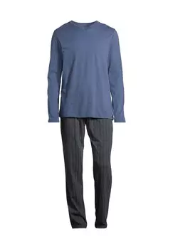 Пижама Ночь и Дом SCHIESSER, цвет Blau Gestreift