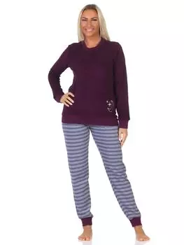 Пижама NORMANN, цвет beere