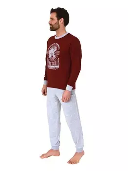 Пижама NORMANN, красный