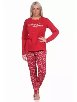 Пижама NORMANN langarm, красный