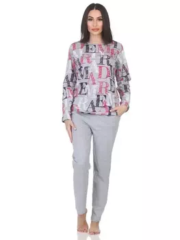 Пижама NORMANN, серый