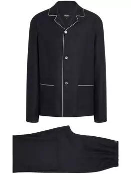 Пижама Oasi Zegna, синий