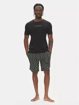 Пижама обычного кроя EM000400 AF10793 FC063 Emporio Armani Underwear, черный