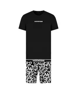 Пижама обычного кроя EM000400 AF10794 FC143 Emporio Armani Underwear, черный