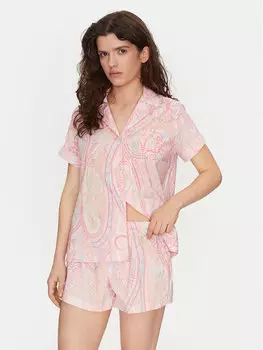 Пижама обычного кроя ILN12403 Lauren Ralph Lauren, розовый