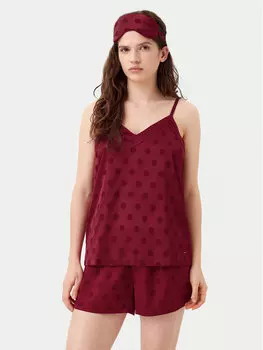 Пижама обычного кроя UW0UW05551 Tommy Hilfiger, красный