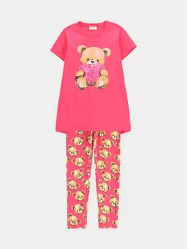 Пижама обычного кроя WC5448209PJS Coccodrillo, розовый