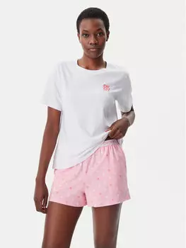 Пижама обычного кроя YI90042 Dkny, розовый