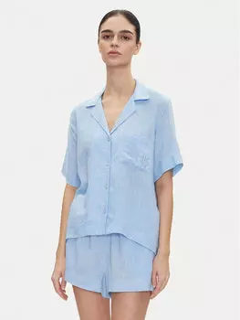 Пижама обычного кроя YI90054 Dkny, голубой