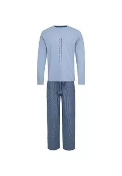 Пижама особенная Phil & Co. Berlin, цвет Hellblau Nadelstreifen Herren