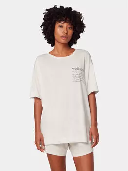 Пижама оверсайз Triumph, экрю