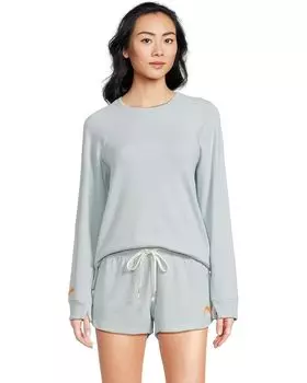 Пижама P.J. Salvage Sunshine On My Mind Pajama Set, цвет Dusty Blue