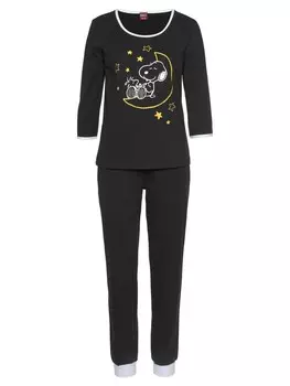 Пижама Peanuts, черный