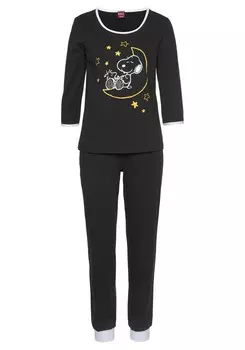 Пижама PEANUTS, черный