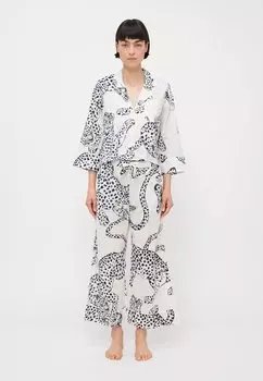 Пижама PEGASUS BOXY SHIRT WIDE LEG - Pyjama set Desmond & Dempsey, кремовый