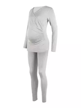 Пижама petit amour Gilana, пятнистый серый