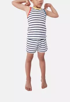Пижама Petit Bateau, темно-синий
