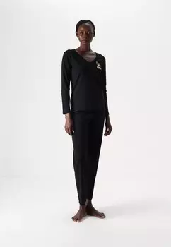 Пижама PIGIAMA Moschino Underwear, черный