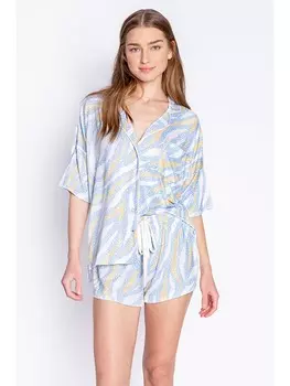 Пижама PJ Salvage, светло-синий