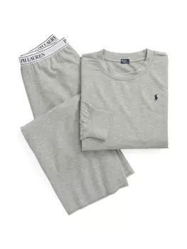 Пижама Polo Ralph Lauren Club Terry, серый