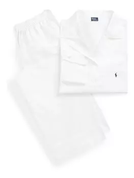 Пижама Polo Ralph Lauren Shirting Stripes, белый