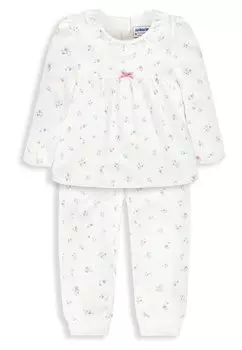 Пижама Pretty Ditsy Set JoJo Maman Bb, цвет cream